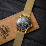 Vintage mens wrist watch Raketa Antarctic Polar 24 Hours 1980s