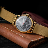 Vintage mens wrist watch Raketa Antarctic Polar 24 Hours 1980s