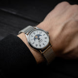 Original Mens Vintage wrist watch Raketa Lunar Calendar 1980s