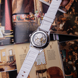 Raketa Copernicus (Kopernik) - White Pearl mens Moon watch wrist watch 1980s