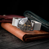 Mens soviet wrist watch Masonic ZIM