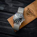 Vintage Soviet mens wrist watch Pobeda 1-MChZ 1950s