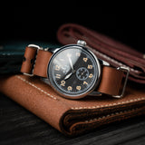 Vintage mens wrist watch Pobeda 1-MChZ 1950s