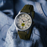 Mens military wrist watch ZIM "Radiation protection"